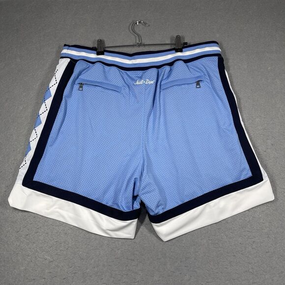 University of North Carolina Tar Heels Shorts Men XXL 2XL Blue Jordan Basketball - Picture 9 of 16
